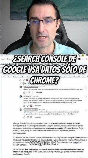 ¿Search Console de Google usa datos sólo de Chrome?