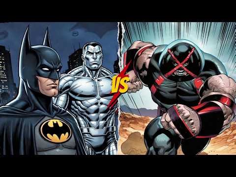 Batman and COLOSSUS Discuss 'CONTINGENCY PLAN FOR JUGGERNAUT'