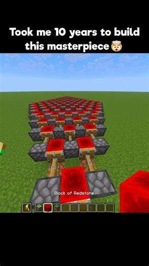A redstone device that took 10 years to complete🤯 #shorts #Minecraft #minecraft