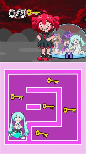 POV: Help Hatsune Mambo Lily save their baby | New Maze Challenge #usa