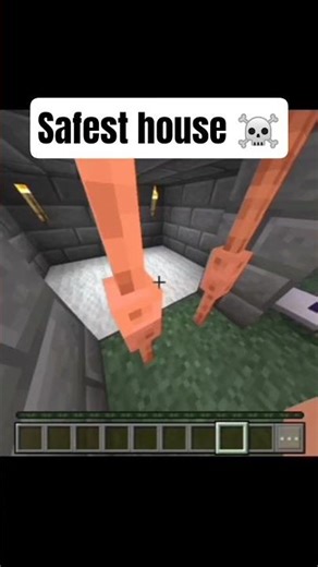 Built the SAFEST House in Minecraft 🛡️
