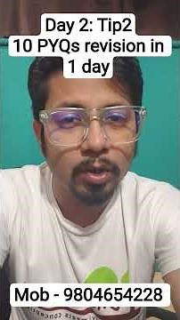 Day 2 | CSIR NET Life science exam tips - how to revise last 10 csir net pyqs