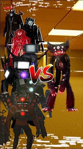 The Alliance VS Killy Willy #skibiditoilet #poppyplaytime
