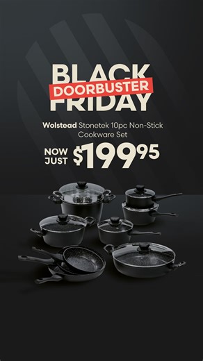 3K views | Upgrade your cookware this Black Friday with the Wolstead...