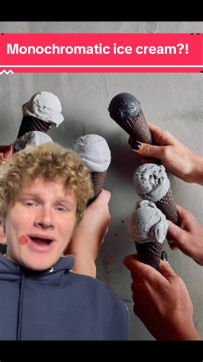 monochromatic ice cream?!? #monochromatic #colortheory #cmy #colormixing #colorchanging