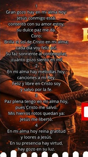 🔥🎸CAAAANTAAAAAA CUANTO GOZOOOOO SIENTO EN MI 🔥🎸 #musicacristiana #musica#shorts