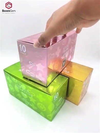 Direct Shipment of Custom Product Pcakaging Box