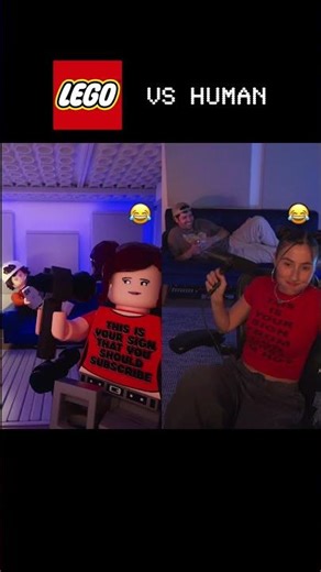 who did it better? HUMANS or LEGOS?