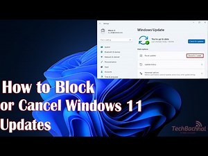 How to Block or Cancel Windows 11 Updates