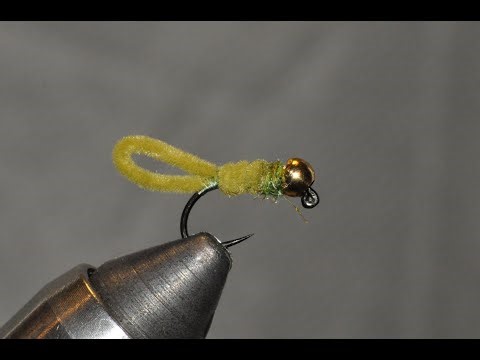 Inch Worm (Green Weenie) Bluegill Fly