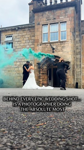 Behind every epic wedding shot… is a photographer doing the absolute most 🤣📸✨ ⸻ #weddingphotographer #glasgowweddingphotographer #scotlandweddingphotographer #ukweddingphotographer #smphotography #scottishwedding #glasgowwedding #scotlandwedding #weddinginspiration #weddingdaymoments #brideandgroom #weddingfun #behindthescenes #weddingreels #weddingphotographyideas | Stacey MacleodPhotography