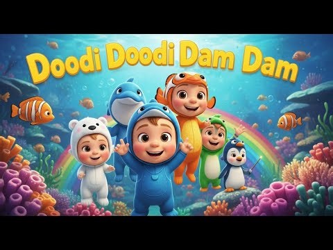 Doodi Doodi Dam Dam 🎶 | Chanson de Danse pour Bébés et Enfants | Comptines Maternelles Animées