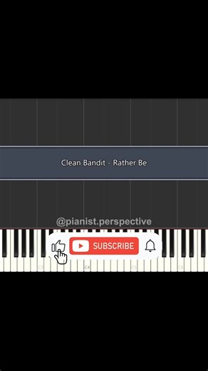 Clean Bandit - Rather Be: Easy Piano Tutorial