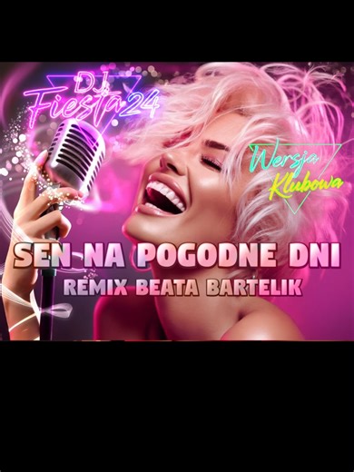 #SenNaPogodneDni #SaxHouse #RemixPL #DJFiesta24 #Saksofon #Lata80 #MuzykaKlubowa