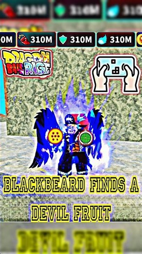 BlackBeard Finds a Dragon Ball6️⃣ 🔮Dragon Ball Rage Roblox #dbz #roblox #dbr #dbs #mobile