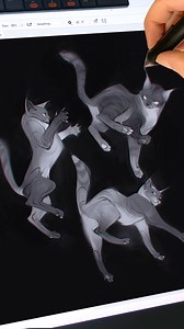 Painting my favorite species of murderous predator. They can scratch me all they want, I will never stop loving them!! | Loish