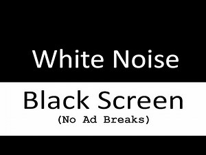 24 Hour White Noise | Focus Better, Sleep Deeper | Black Screen