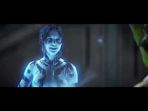 Halo Cortana says YOU LOOK NICE Master Chief Likes Cortana Jealous Halo 2 Blur Remastered Cutscene