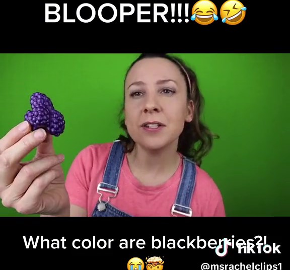Ms. Rachel Blooper with Confusing Blackberries