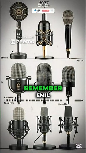 "🎙️ The First Microphone Ever?! 🔍 This 1877 Invention Changed Everything! ⚡" #shorts #microsoft #yt