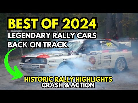HISTORIC RALLY 2024 - BEST OF| Legendary Rally Cars | Highlights of Historic Racing Events