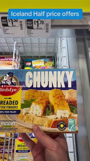 Iceland half price offers #icelandfoods #cheapfood #budgetmeals | Costoflivingcrisis Tips