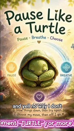 Pause Like a Turtle | Calming Song for Kids | Emotional Regulation & Anger Management