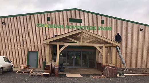 The #Chobham Adventure Farm is almost ready to open its doors to the public and the Residents Network were given an exclusive sneak peak while the finishing touches are being made before they are ready to open. This awesome new childrens attraction is scheduled to open on Tuesday 29th November 2016 at 10am. Keep an eye on the Chobham Adventure Farm facebook page for updates as the scheduled opening date is subject to change. | Surrey Residents Network