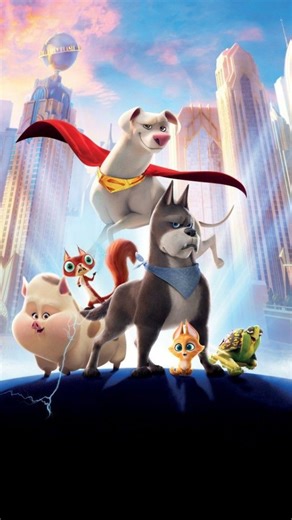 darksouls5545 on Instagram: "🐕 DC League of Super-Pets (2022) ⭐ IMDb: 7.2/10 | 🎬 Genre: Animation • Action • Comedy • Superhero 🕒 Runtime: 1h 45m | 🎯 Rated: PG 📺 Available on: Max, Hulu, Apple TV Krypto the Super-Dog and Superman are the ultimate duo—sharing the same powers and fighting crime together in the city of Metropolis. But their perfect life is interrupted when the entire Justice League is captured by Lulu, a brilliant but bitter hairless guinea pig with telekinetic powers. To make