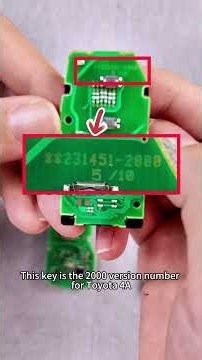 How to Check Toyota Key Version Number & Find the Correct Program | KEYDIY Remote Function