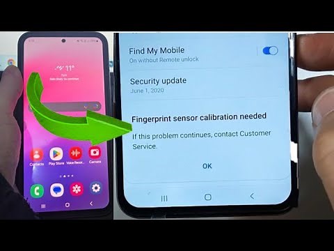 Samsung a53 fingerprint calibration | Samsung a53 fingerprint sensor calibration needed
