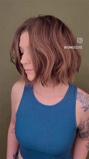 Textured Bob Dry Cut Technique for Stunning Hair