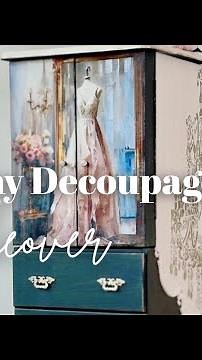 How To Decoupage Using Redesign Papers-Best Tips and Tricks!
