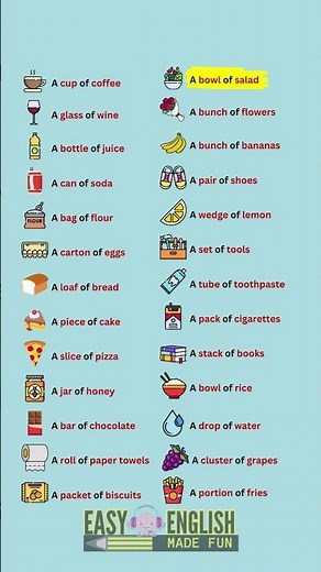 Common English Quantifiers