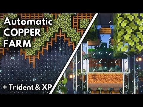 Minecraft COPPER FARM Tutorial [1.21] - MINECRAFT TUTORIAL