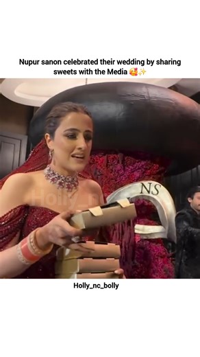 how sweet 🥹🥰#nupursanon #shorts #shortsfeed #edit #bollywood