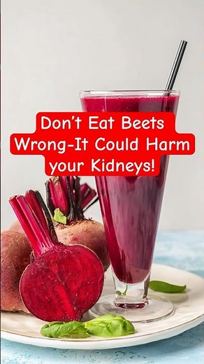 How to Eat Beets for Kidney Health and Detox Naturally! #shorts