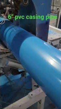 6" pvc non isi casing pipe