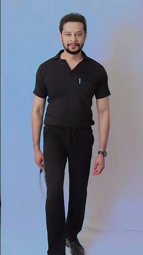 Not your ordinary black scrubs 🖤