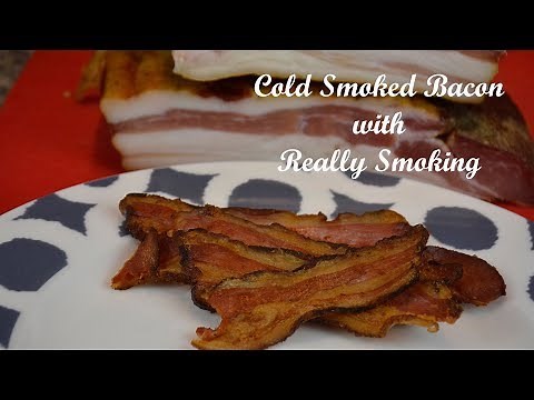 Homemade Cold Smoked Bacon with Really Smoking
