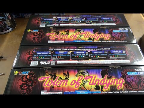 Totem of Undying assortment 5 different 16s 200g cakes by TSky - Let's send up the whole case!