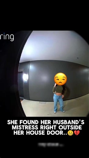 She Found Her Husband's Mistress Outside Her House...🤐💔