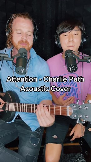Attention - Charlie Puth Acoustic Cover by Kevin Woo and @chasebellmusic Do you want to see more acoustic covers? #kevinwoo #chasebell #cover #fyp