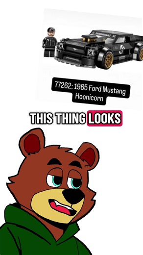 I CAN’t BELIEVE They’re making this set… #lego #legonews #ford #mustang #hoonigan