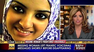 Missing woman leaves frantic voice mails