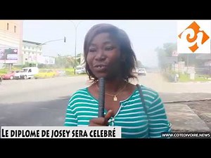 The celebration of the Diploma (last single) of Josey.