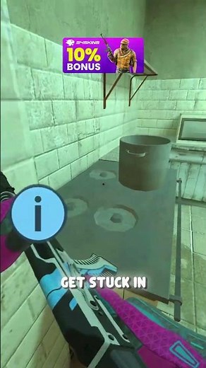 ⚠️Use this Wall-Bang for easy 200IQ Clutch on (Mirage)🚨