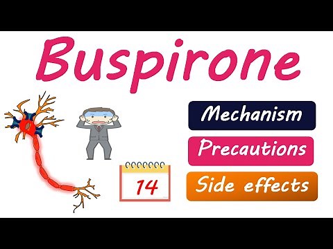 Buspirone (Buspar) for Anxiety - Uses, dose and side effects
