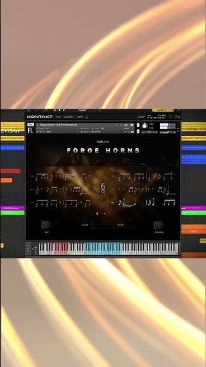 Cinematic French Horns That Sound REAL — Forge Horns Demo (Kontakt Player)