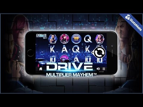 Drive Multiplier Mayhem Slot by NetEnt Gameplay (Mobile View)